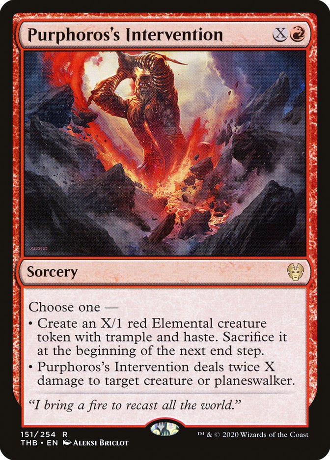 Purphoros's Intervention [Theros Beyond Death] | Gear Gaming Bentonville
