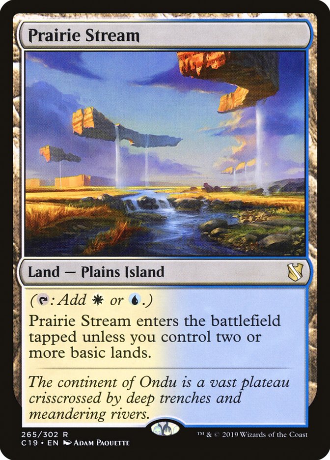 Prairie Stream [Commander 2019] | Gear Gaming Bentonville