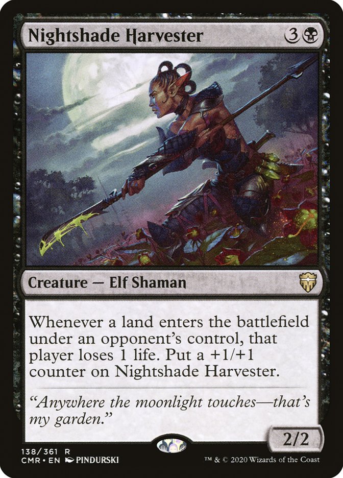 Nightshade Harvester [Commander Legends] | Gear Gaming Bentonville