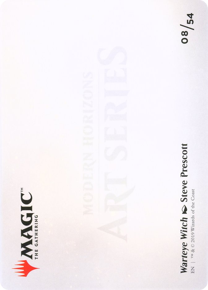 Warteye Witch // Warteye Witch [Modern Horizons Art Series] | Gear Gaming Bentonville