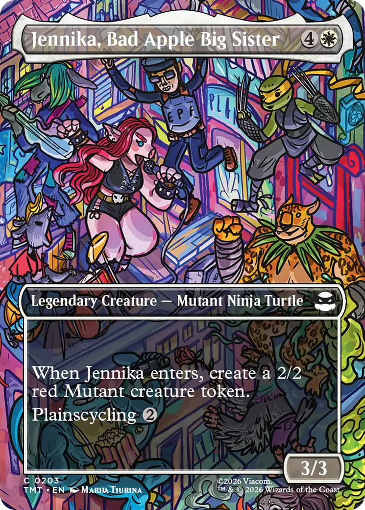 Jennika, Bad Apple Big Sister (Borderless) [Teenage Mutant Ninja Turtles] | Gear Gaming Bentonville