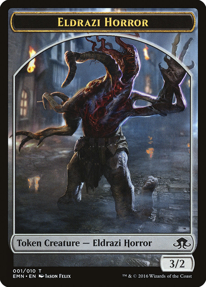 Eldrazi Horror Token [Eldritch Moon Tokens] | Gear Gaming Bentonville