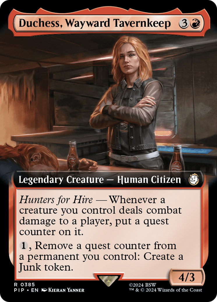 Duchess, Wayward Tavernkeep (Extended Art) [Fallout] | Gear Gaming Bentonville