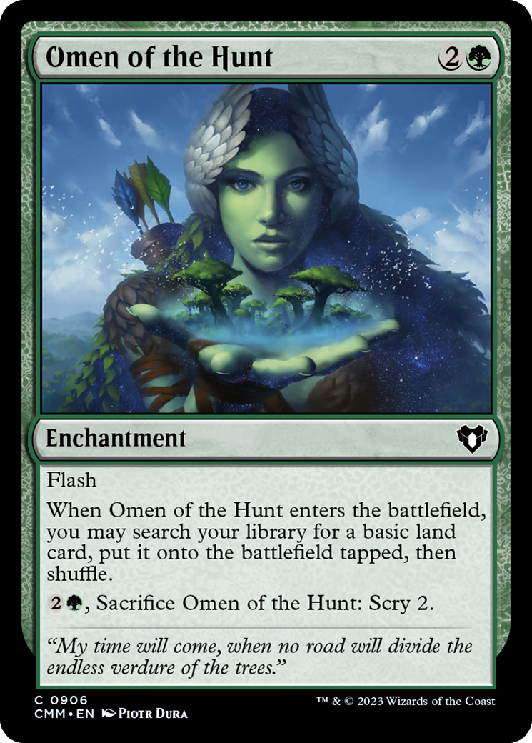 Omen of the Hunt [Commander Masters] | Gear Gaming Bentonville