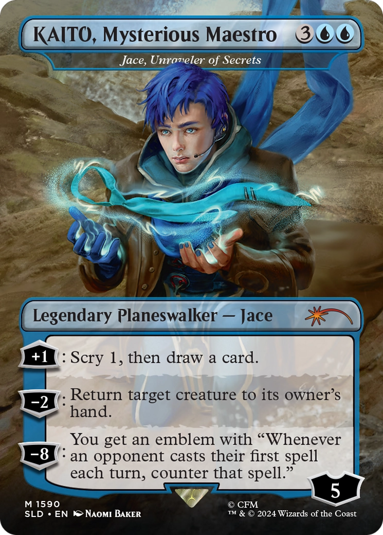 KAITO, Mysterious Maestro - Jace, Unraveler of Secrets [Secret Lair Drop Series] | Gear Gaming Bentonville