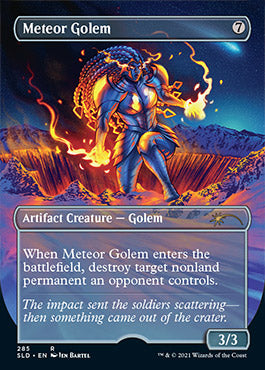 Meteor Golem (Borderless) [Secret Lair Drop Series] | Gear Gaming Bentonville