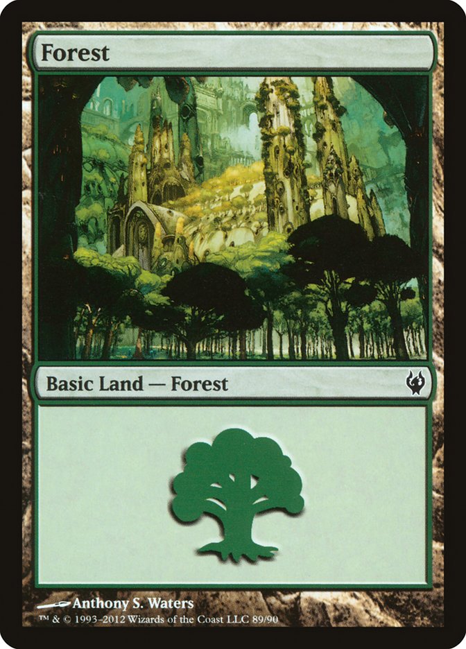 Forest (89) [Duel Decks: Izzet vs. Golgari] | Gear Gaming Bentonville