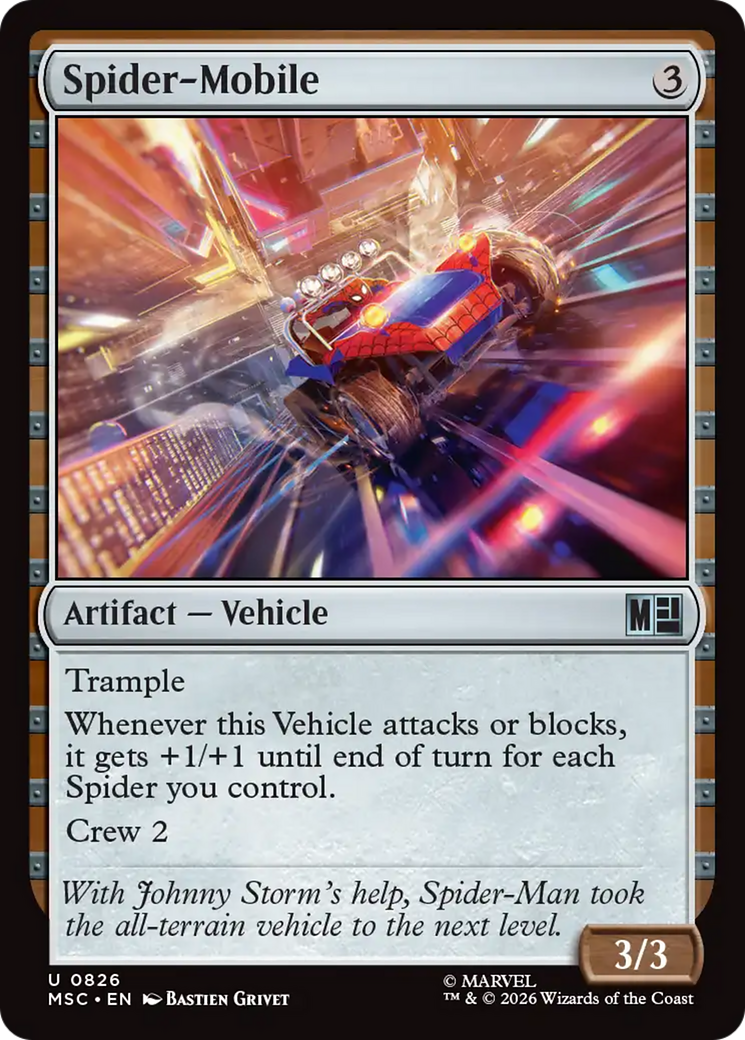 Spider-Mobile [Marvel Super Heroes Commander] | Gear Gaming Bentonville