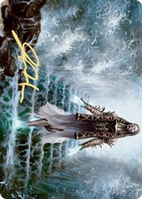 Karfell Harbinger Art Card (Gold-Stamped Signature) [Kaldheim Art Series] | Gear Gaming Bentonville