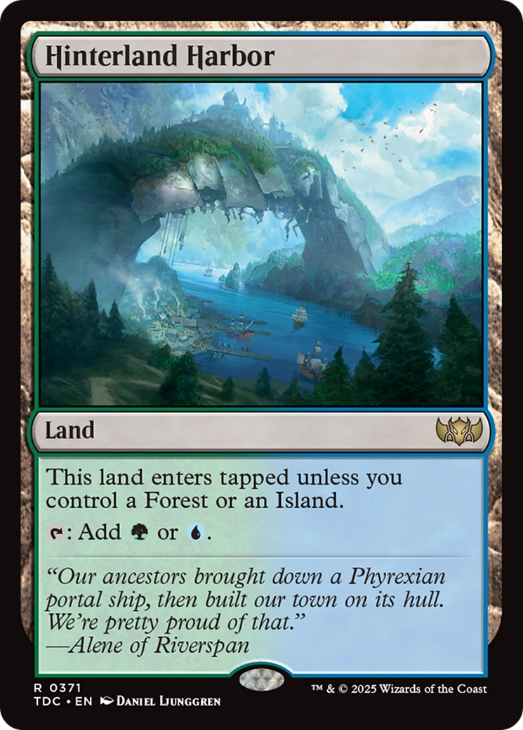 Hinterland Harbor [Tarkir: Dragonstorm Commander] | Gear Gaming Bentonville