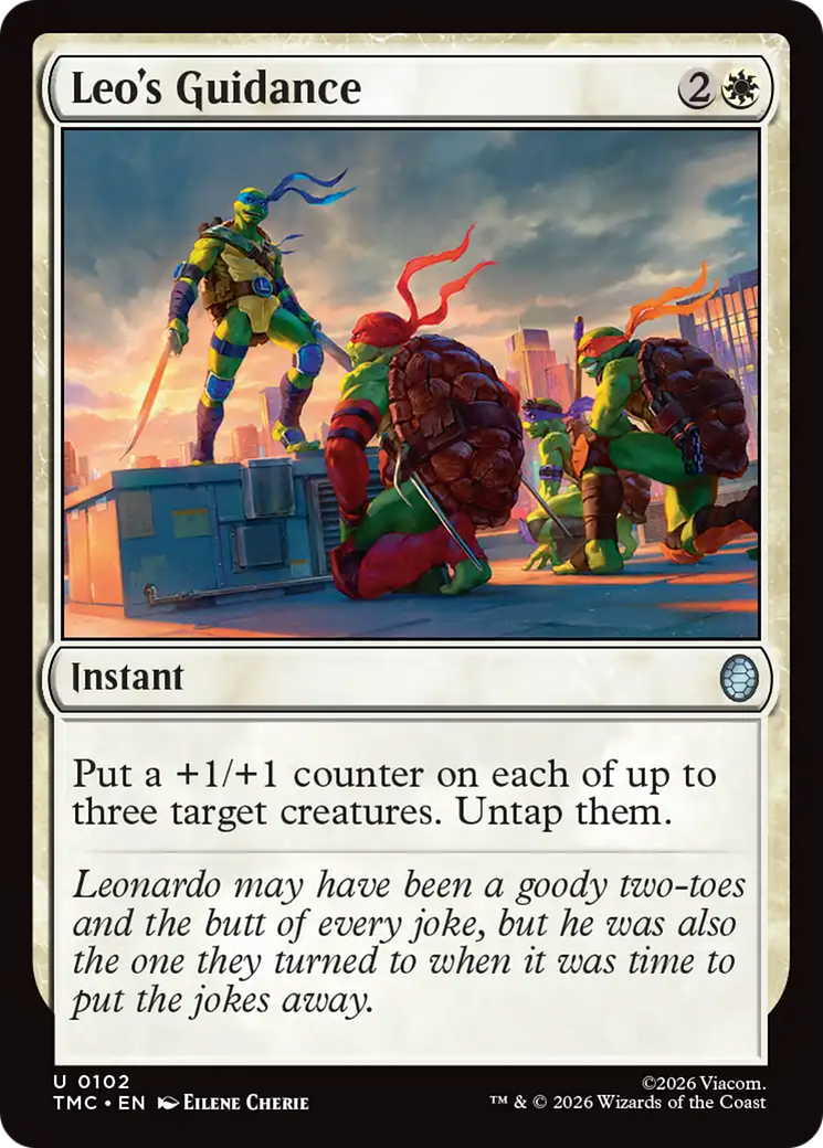 Leo's Guidance [Teenage Mutant Ninja Turtles Commander] | Gear Gaming Bentonville