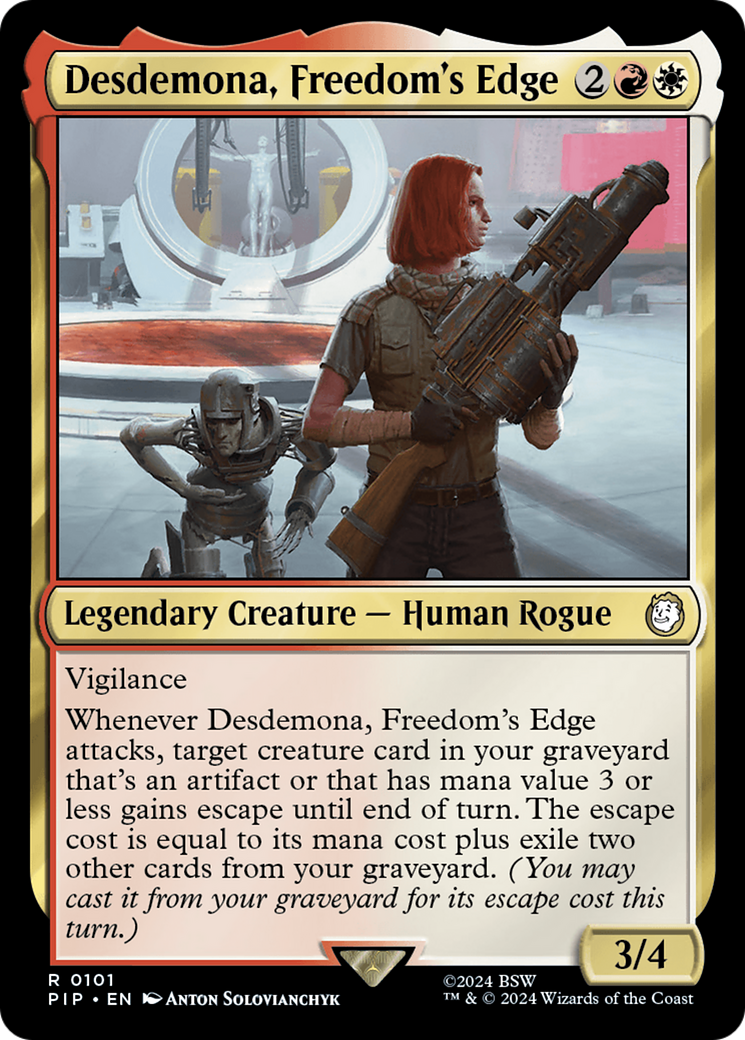 Desdemona, Freedom's Edge [Fallout] | Gear Gaming Bentonville