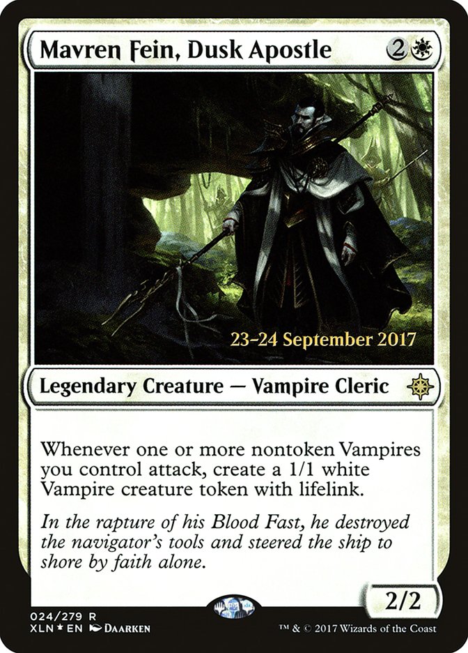 Mavren Fein, Dusk Apostle [Ixalan Prerelease Promos] | Gear Gaming Bentonville