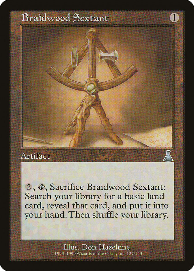 Braidwood Sextant [Urza's Destiny] | Gear Gaming Bentonville