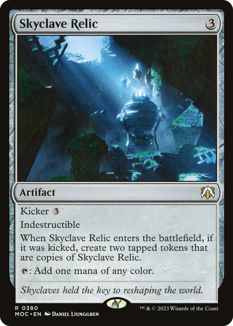 Skyclave Relic [March of the Machine Commander] | Gear Gaming Bentonville