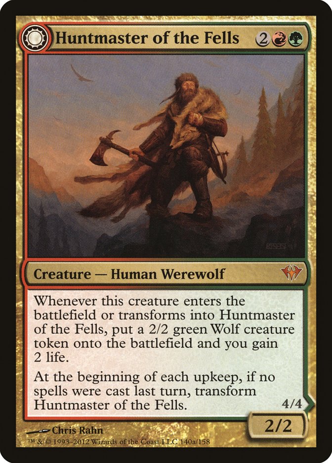 Huntmaster of the Fells // Ravager of the Fells [Dark Ascension] | Gear Gaming Bentonville