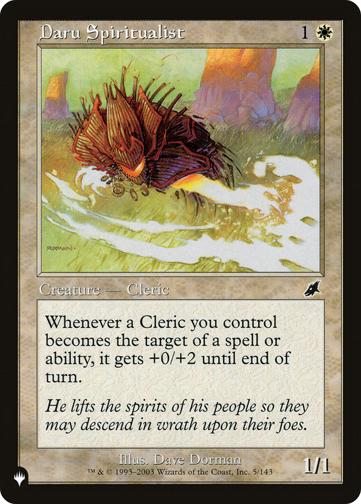 Daru Spiritualist [The List Reprints] | Gear Gaming Bentonville