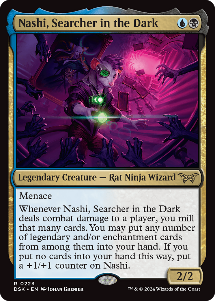 Nashi, Searcher in the Dark [Duskmourn: House of Horror] | Gear Gaming Bentonville