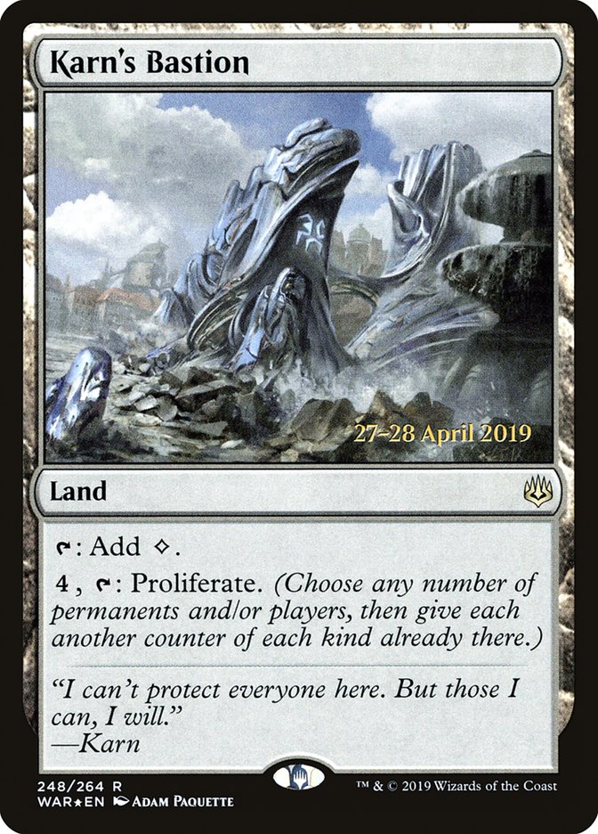 Karn's Bastion [War of the Spark Prerelease Promos] | Gear Gaming Bentonville