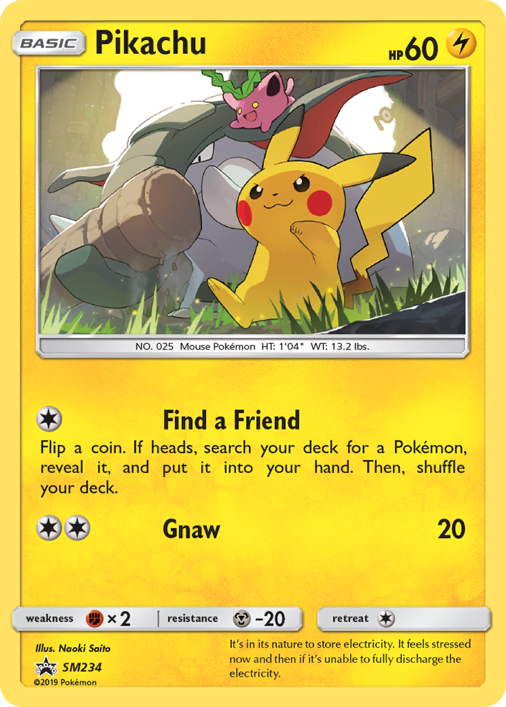 Pikachu (SM234) [Sun & Moon: Black Star Promos] | Gear Gaming Bentonville