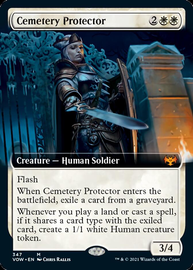 Cemetery Protector (Extended Art) [Innistrad: Crimson Vow] | Gear Gaming Bentonville