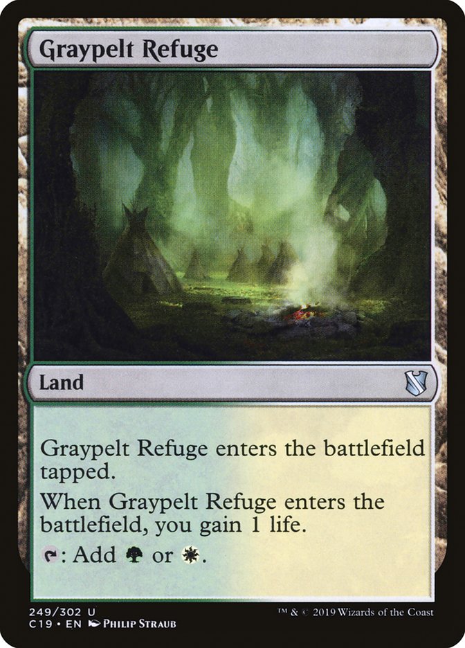 Graypelt Refuge [Commander 2019] | Gear Gaming Bentonville