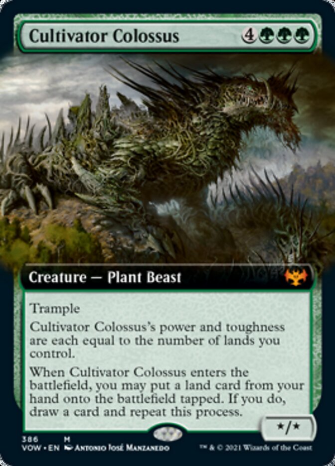 Cultivator Colossus (Extended Art) [Innistrad: Crimson Vow] | Gear Gaming Bentonville