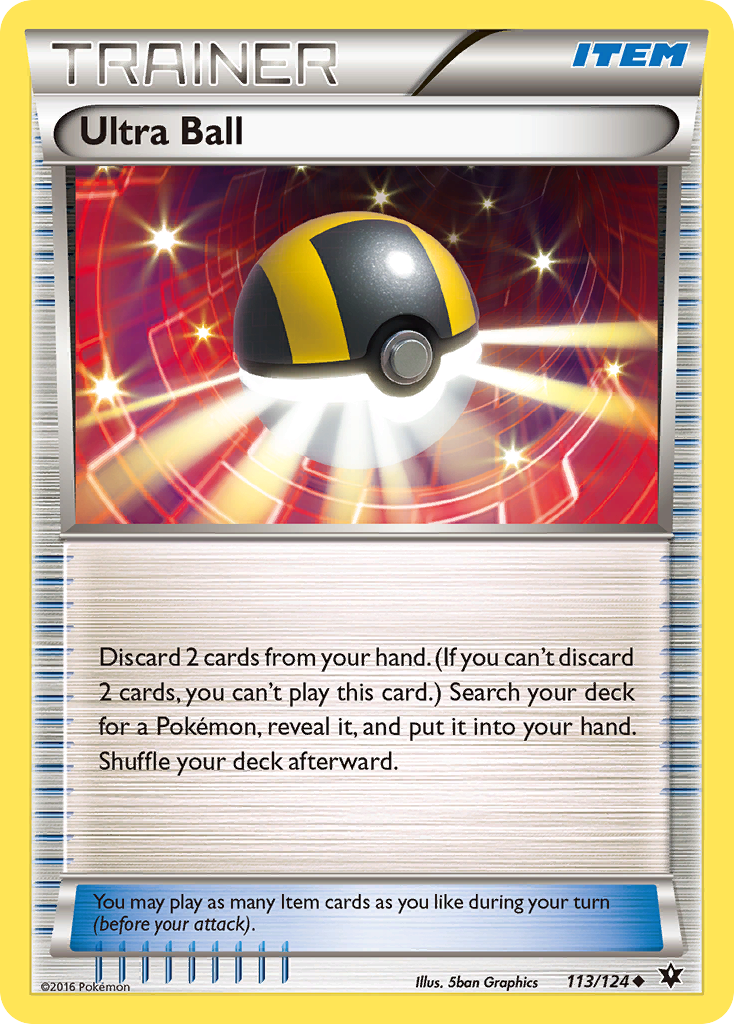 Ultra Ball (113/124) [XY: Fates Collide] | Gear Gaming Bentonville