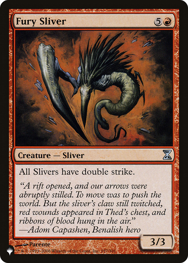 Fury Sliver [The List Reprints] | Gear Gaming Bentonville