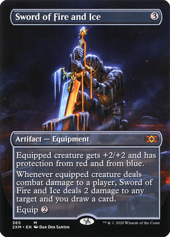 Sword of Fire and Ice (Toppers) [Double Masters] | Gear Gaming Bentonville