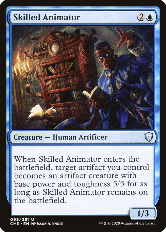 Skilled Animator [Commander Legends] | Gear Gaming Bentonville
