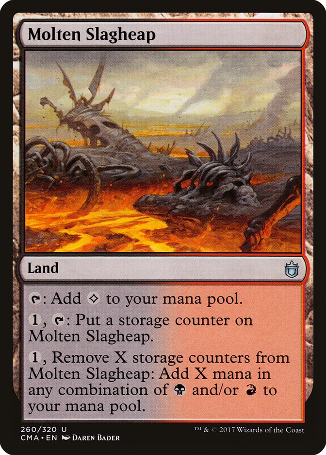 Molten Slagheap [Commander Anthology] | Gear Gaming Bentonville