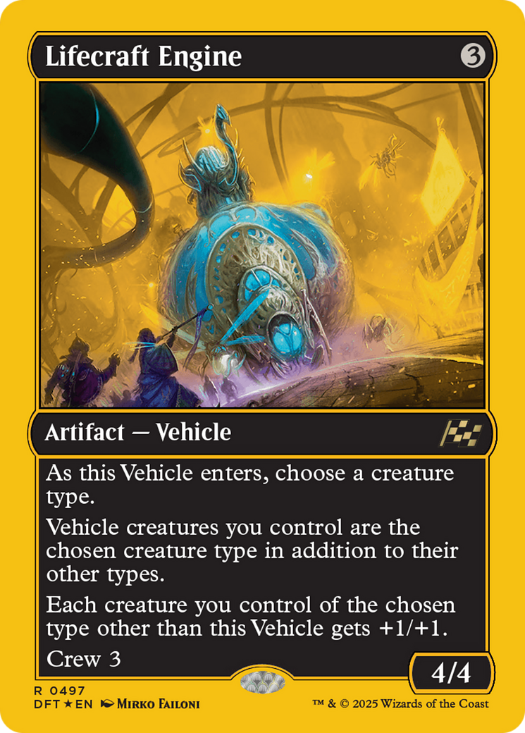 Lifecraft Engine (First-Place Foil) [Aetherdrift] | Gear Gaming Bentonville