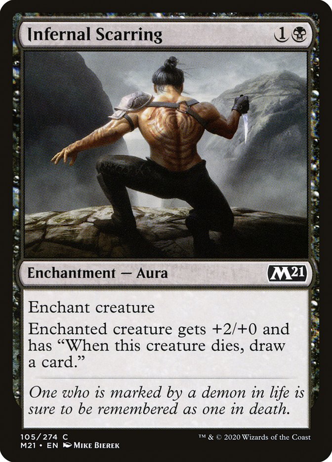 Infernal Scarring [Core Set 2021] | Gear Gaming Bentonville