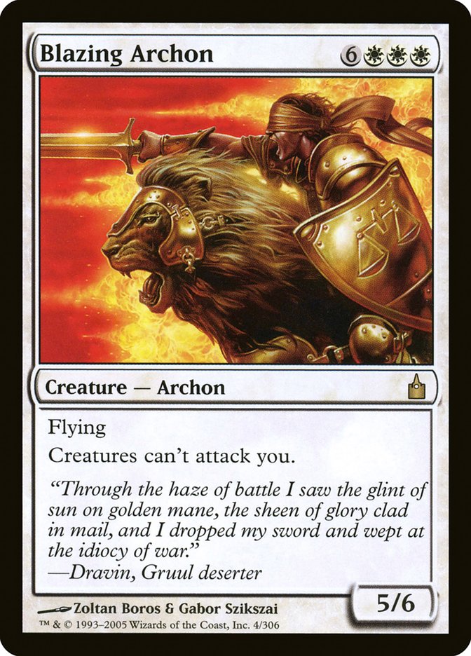 Blazing Archon [Ravnica: City of Guilds] | Gear Gaming Bentonville