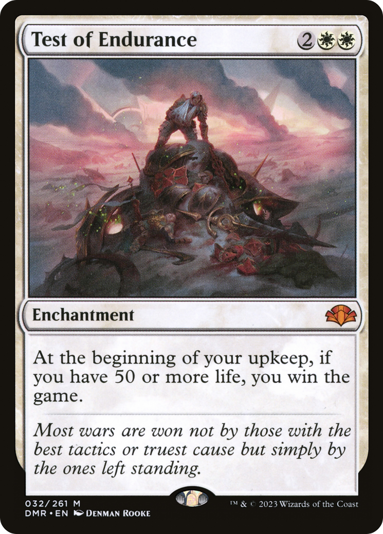 Test of Endurance [Dominaria Remastered] | Gear Gaming Bentonville