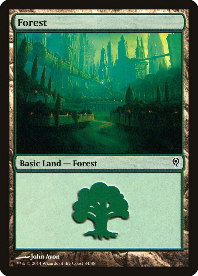 Forest (84) [Duel Decks: Jace vs. Vraska] | Gear Gaming Bentonville