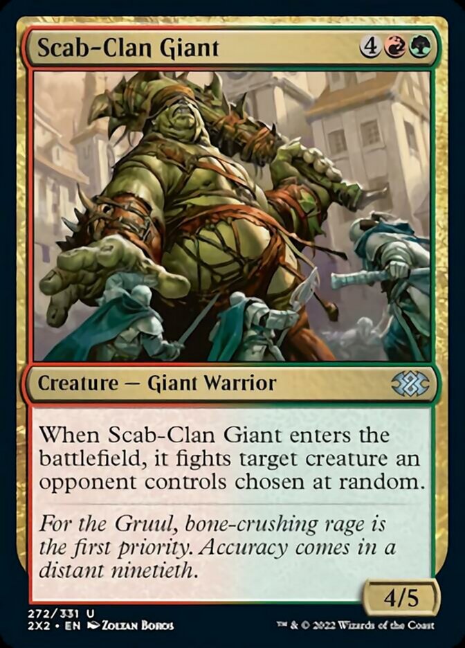 Scab-Clan Giant [Double Masters 2022] | Gear Gaming Bentonville