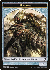 Mask // Horror Double-Sided Token [Commander 2018 Tokens] | Gear Gaming Bentonville