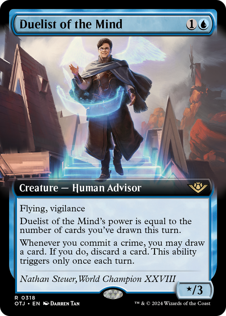 Duelist of the Mind (Extended Art) [Outlaws of Thunder Junction] | Gear Gaming Bentonville