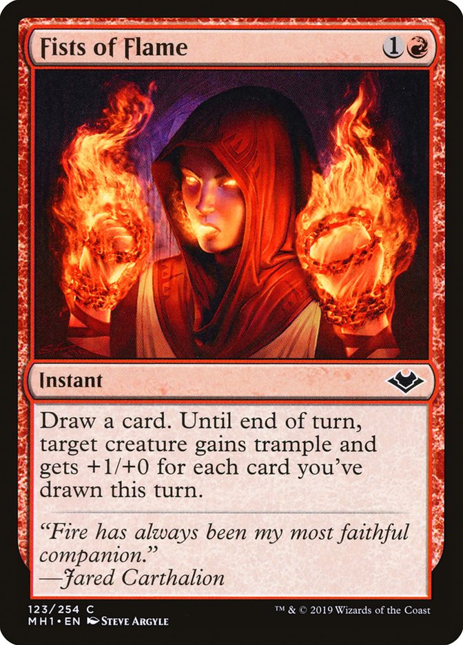 Fists of Flame [Modern Horizons] | Gear Gaming Bentonville