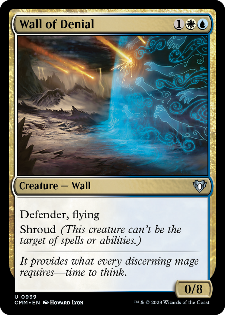 Wall of Denial [Commander Masters] | Gear Gaming Bentonville