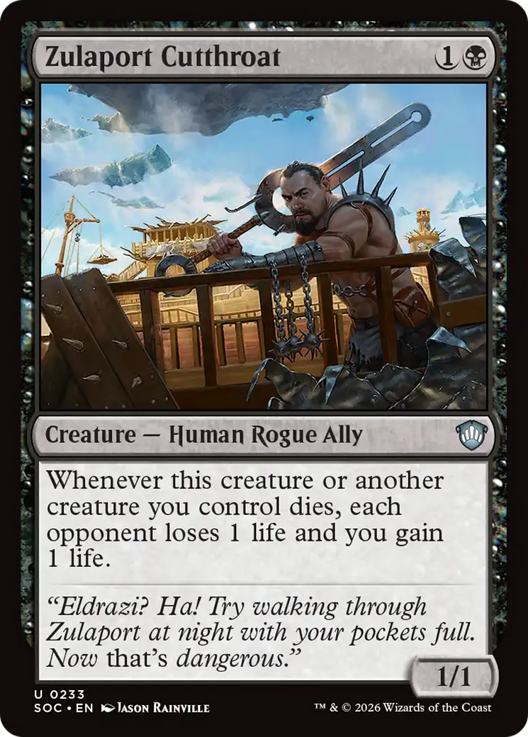 Zulaport Cutthroat [Secrets of Strixhaven Commander] | Gear Gaming Bentonville