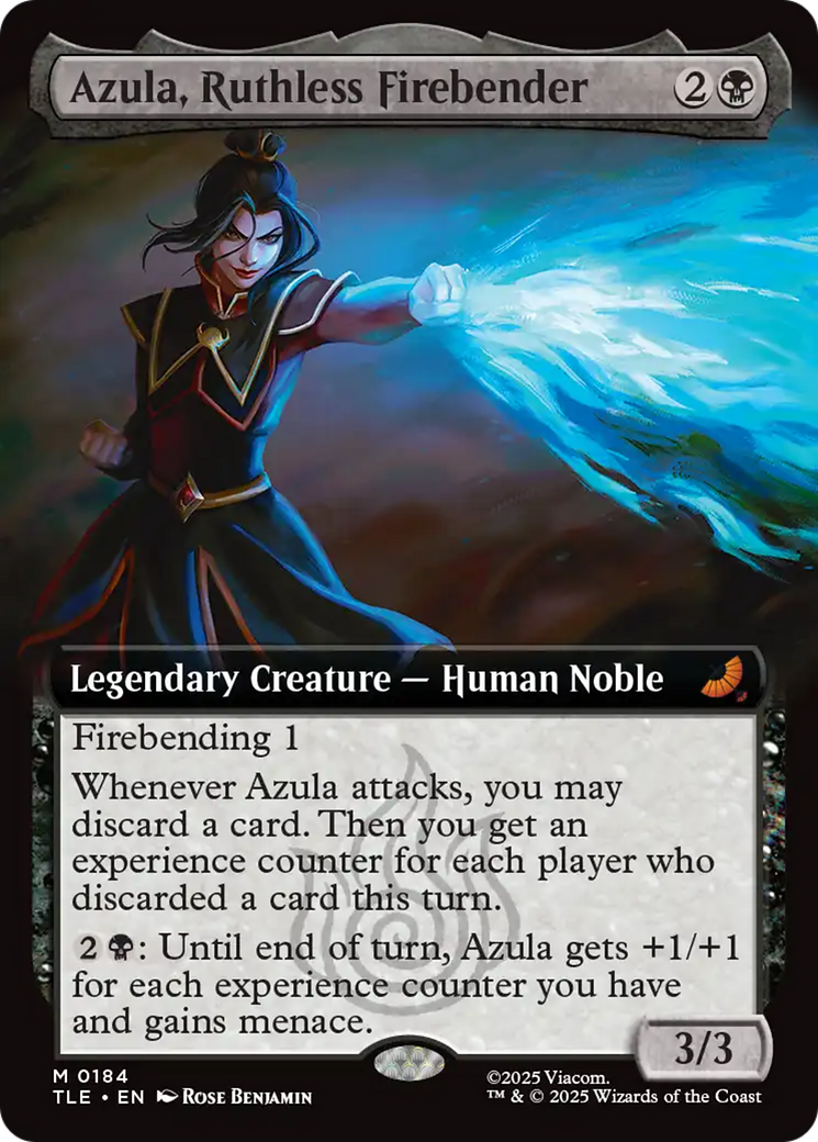 Azula, Ruthless Firebender (Extended Art) [Avatar: The Last Airbender: Eternal-Legal] | Gear Gaming Bentonville