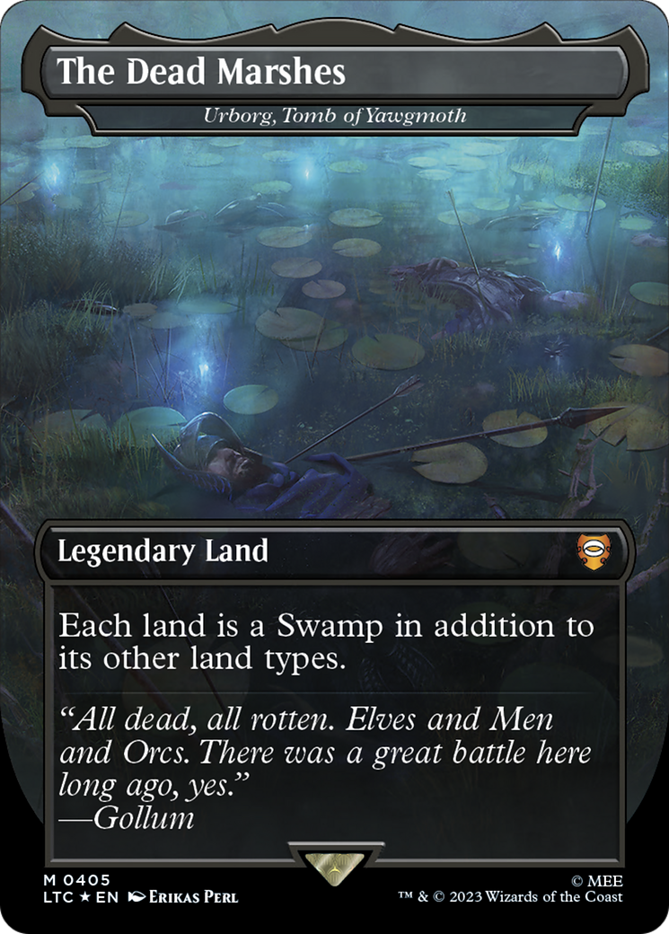 The Dead Marshes - Urborg, Tomb of Yawgmoth (Surge Foil Realms and Relics) [The Lord of the Rings: Tales of Middle-Earth Commander] | Gear Gaming Bentonville