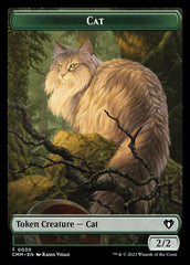 Eldrazi // Cat (0030) Double-Sided Token [Commander Masters Tokens] | Gear Gaming Bentonville