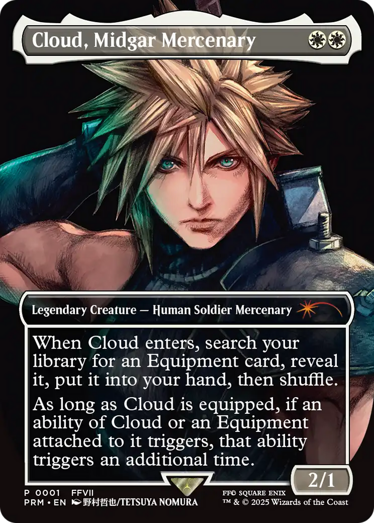 Cloud, Midgar Mercenary [Pro Tour Promos] | Gear Gaming Bentonville