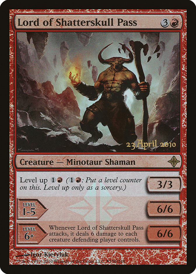 Lord of Shatterskull Pass [Rise of the Eldrazi Prerelease Promos] | Gear Gaming Bentonville