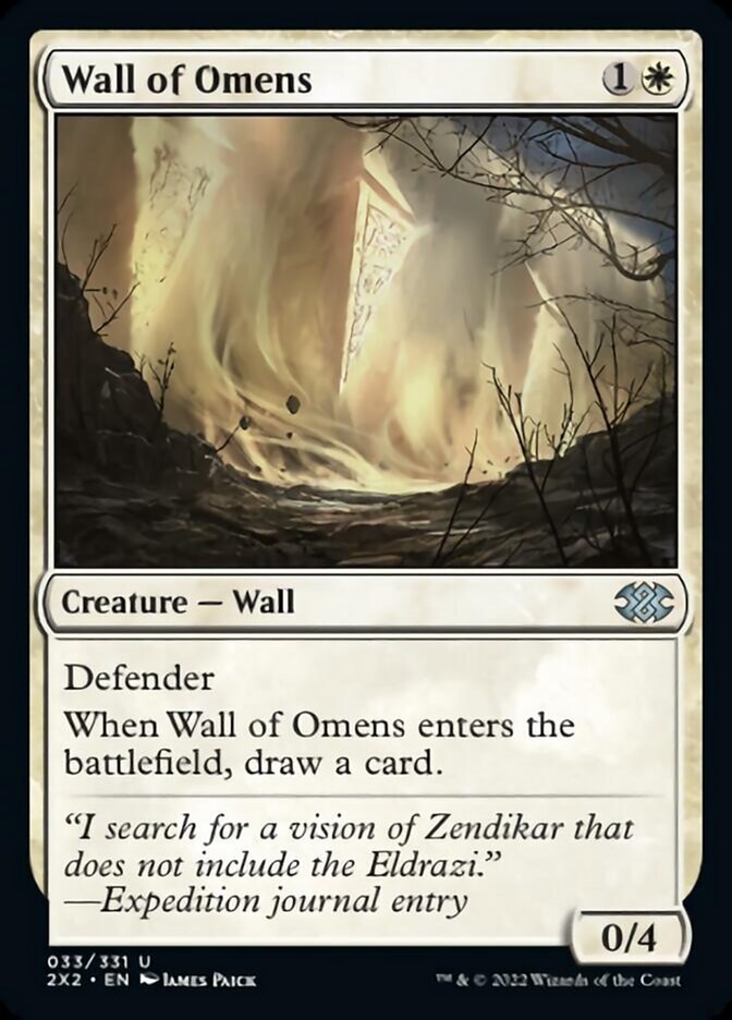 Wall of Omens [Double Masters 2022] | Gear Gaming Bentonville