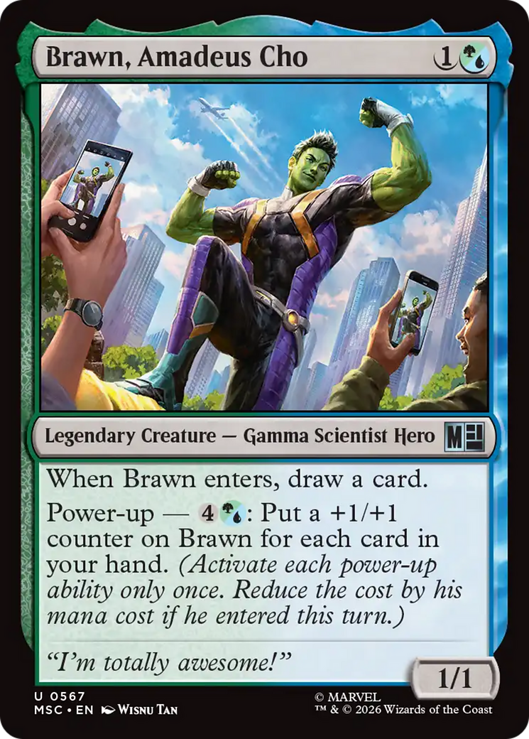 Brawn, Amadeus Cho [Marvel Super Heroes] | Gear Gaming Bentonville